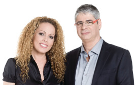 אורלי וילנאי, גיא מרוז (צילום: רונן פדידה)