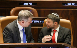 בצלאל סמוטריץ', יואב קיש (צילום: נועם מושקוביץ, דוברות הכנסת)