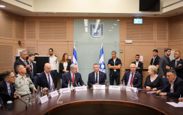 בנימין נתניהו בוועדת חוץ וביטחון (צילום: נועם מושקוביץ, דוברות הכנסת)
