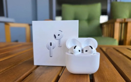 AirPods 4 עם ANC (צילום: צחי הופמן)
