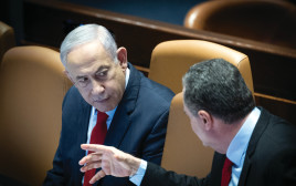 ישראל כ"ץ, בנימין נתניהו (צילום: יונתן זינדל, פלאש 90)