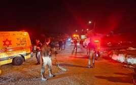 מהומות בשומרון (צילום: דוברות מד"א)